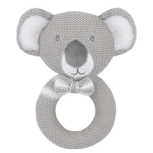 Kevin the Koala Knitted Rattle