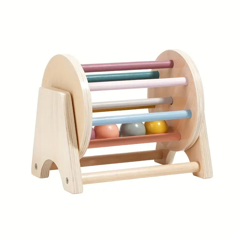 Wooden Ball Scrolling Drum