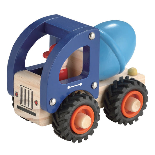 Wooden Concrete Mixer Blue