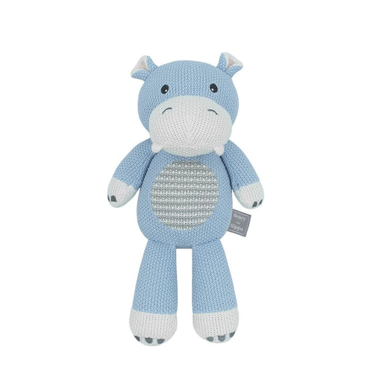 Henry the Hippo Knitted Toy