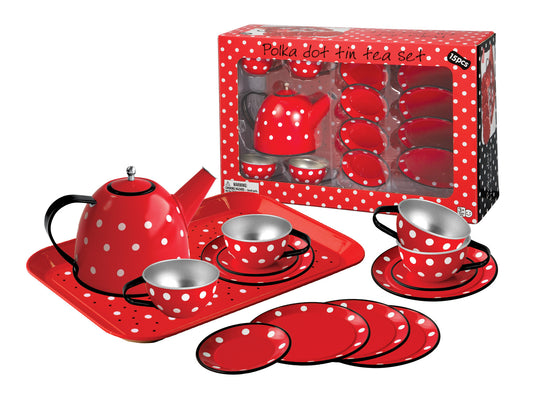 Polka Dot Tea Set