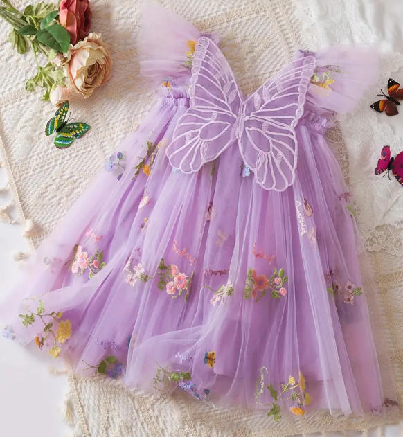 Butterfly Dress LILAC