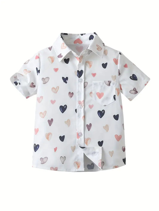 Heart Pattern Shirt