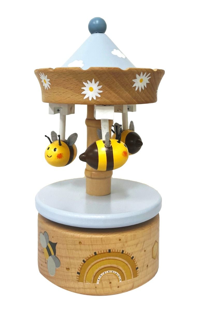 Wooden Bee Carousel