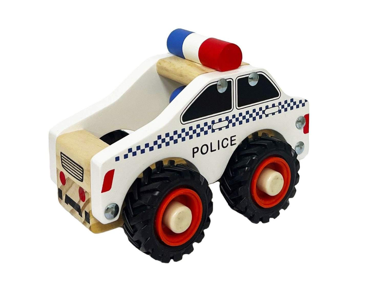 Wooden Police Car